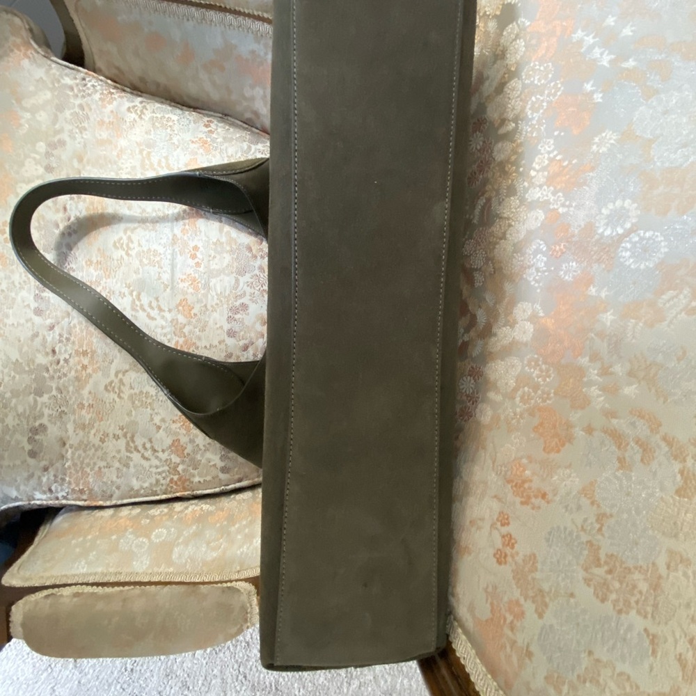 Coach Brooklyn 39 Olive Green Suede - Picture 8 of 13